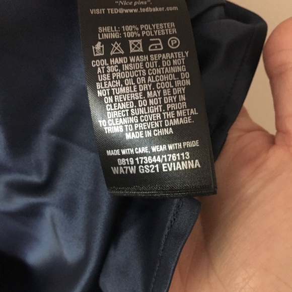 NEW Ted Baker Evianna Missippi Pleated Skirt XS - Picture 5 of 6